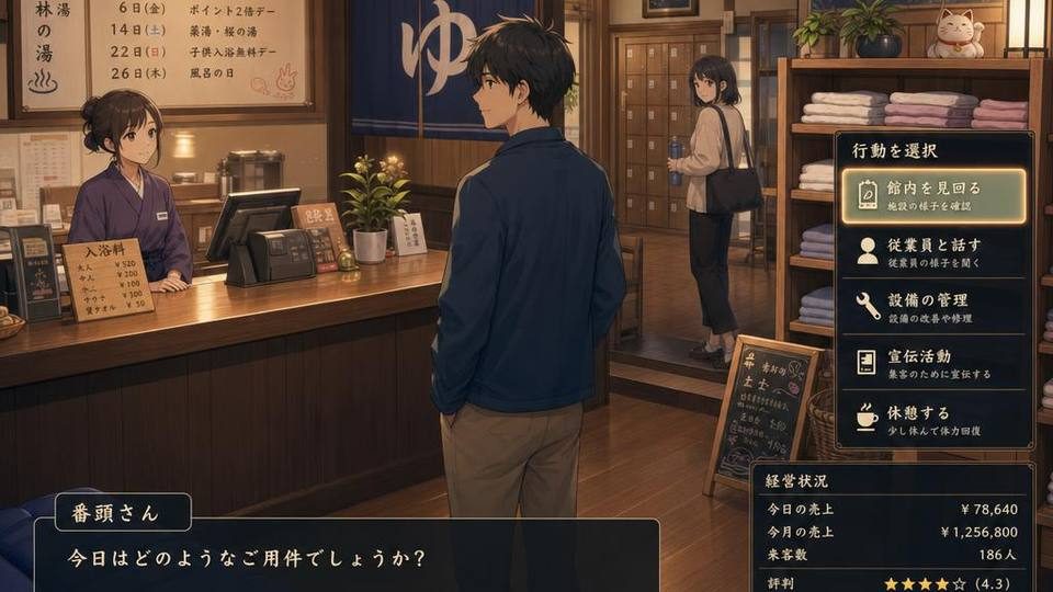 背德浴场 操作界面 演示图 4